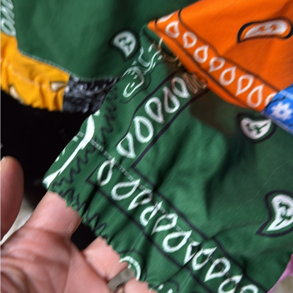 SHEIN Multicolor Patchwork Bandana Windbreaker Si… - image 5